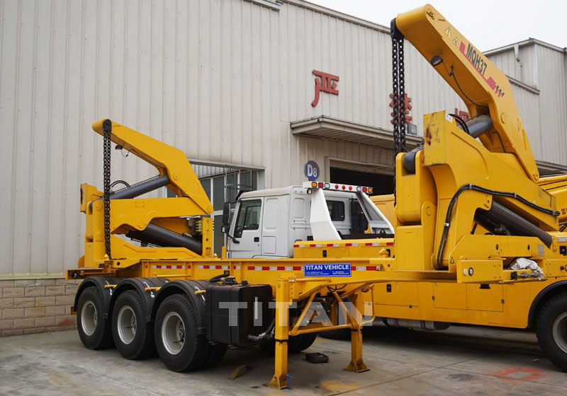 container side loader