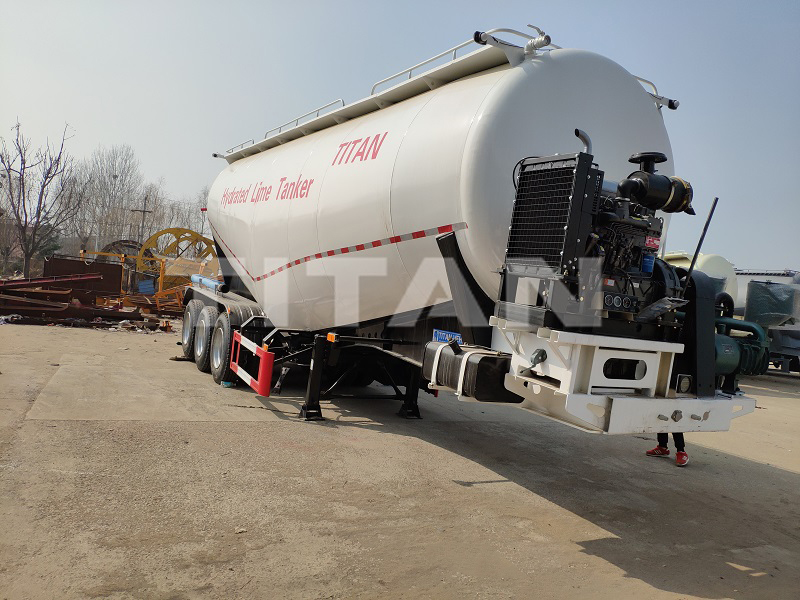 bulk cement tank trailer