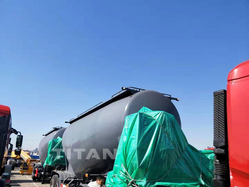 bulk cement tank trailer