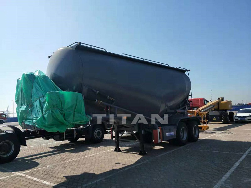 bulk cement tank trailer
