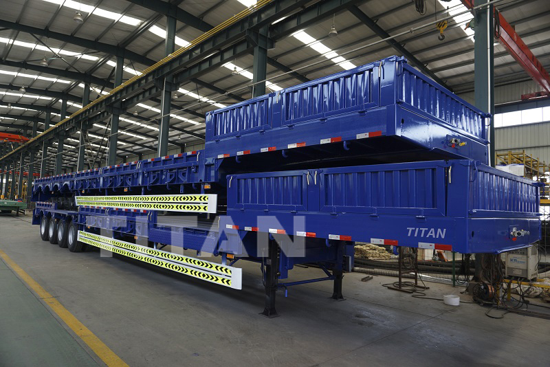 low bed trailer