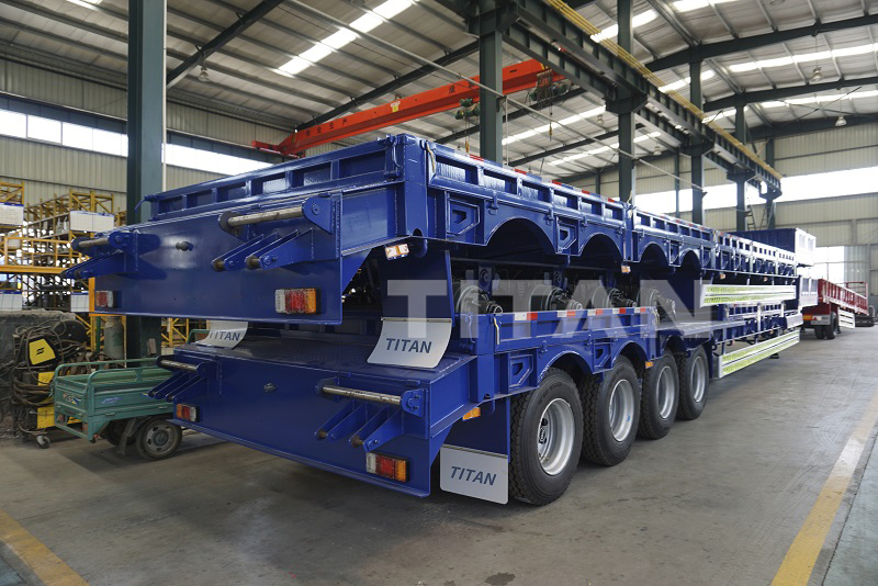 low bed trailer