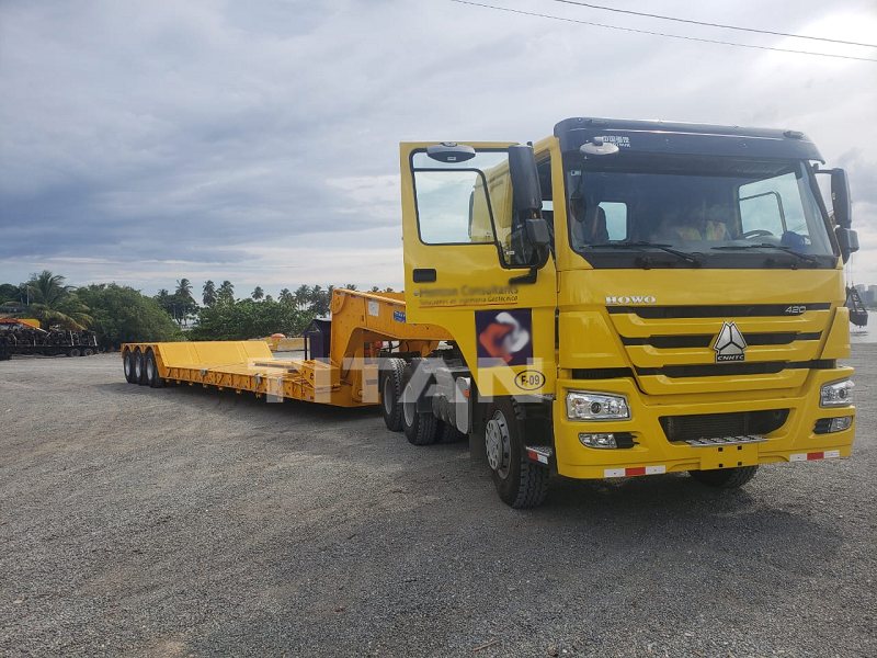 lowboy trailer