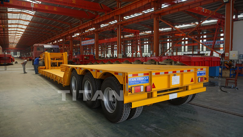 lowboy trailer