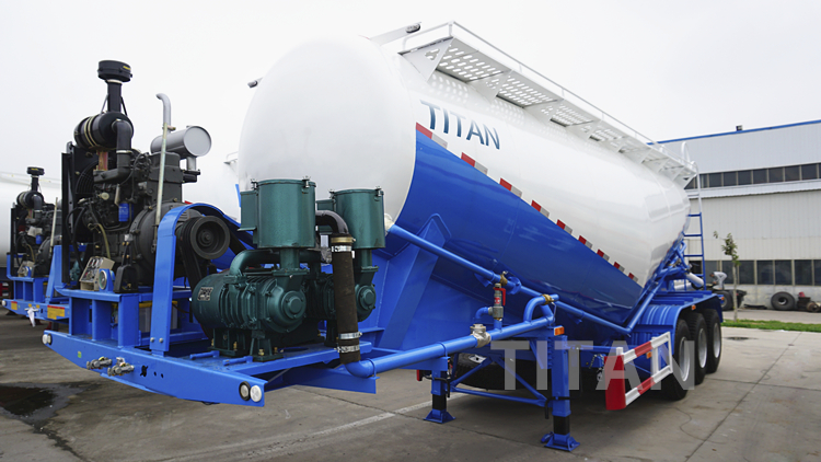 bulk cement tank trailer