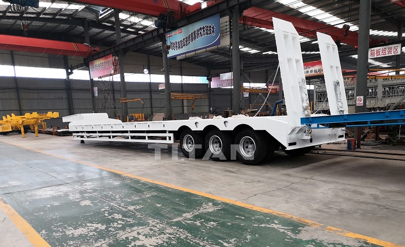 low bed trailer