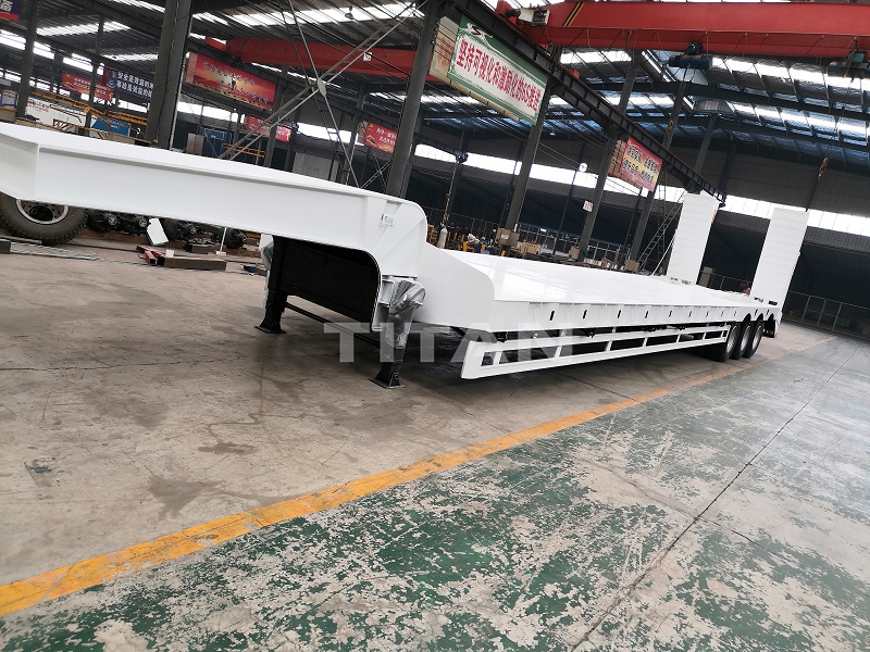 low bed trailer