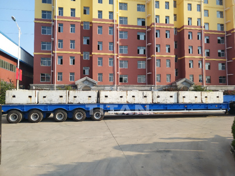 low bed trailer