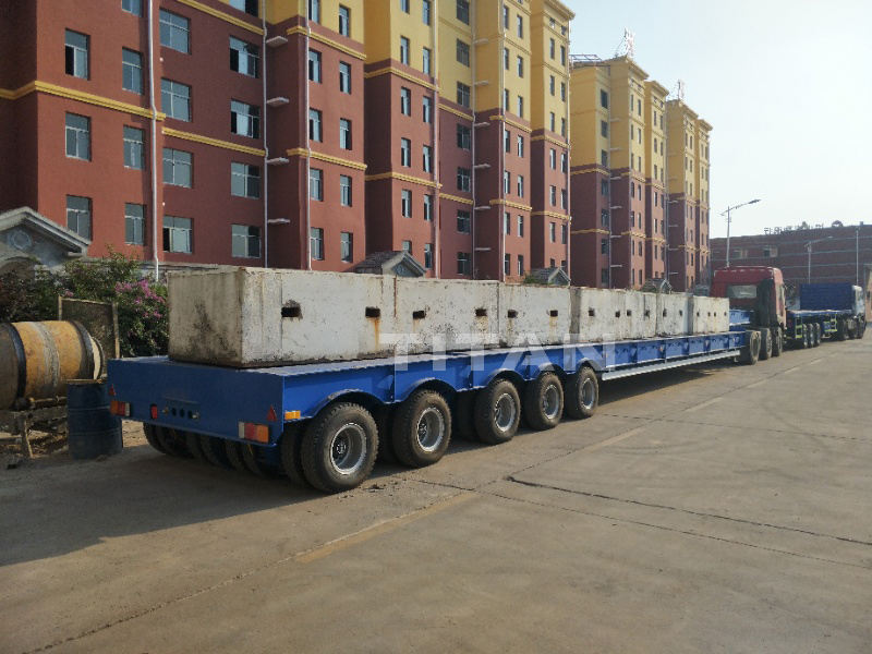 low bed trailer