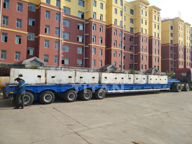 low bed trailer