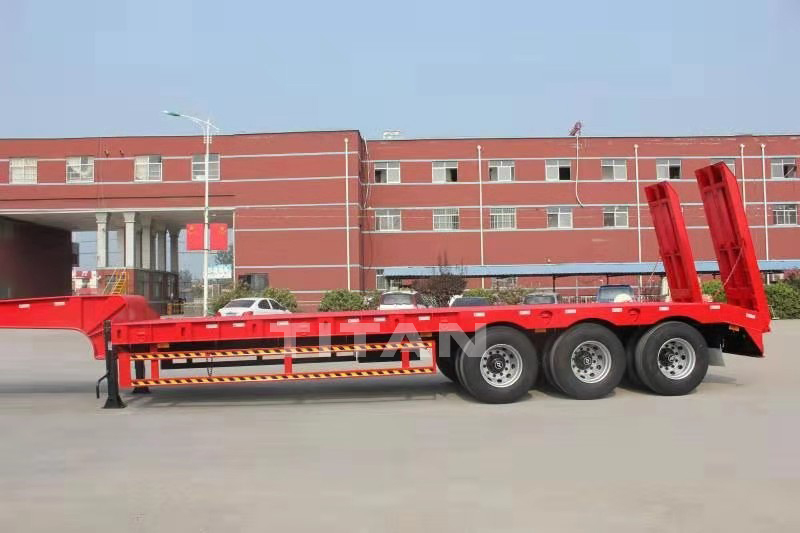 low bed trailer