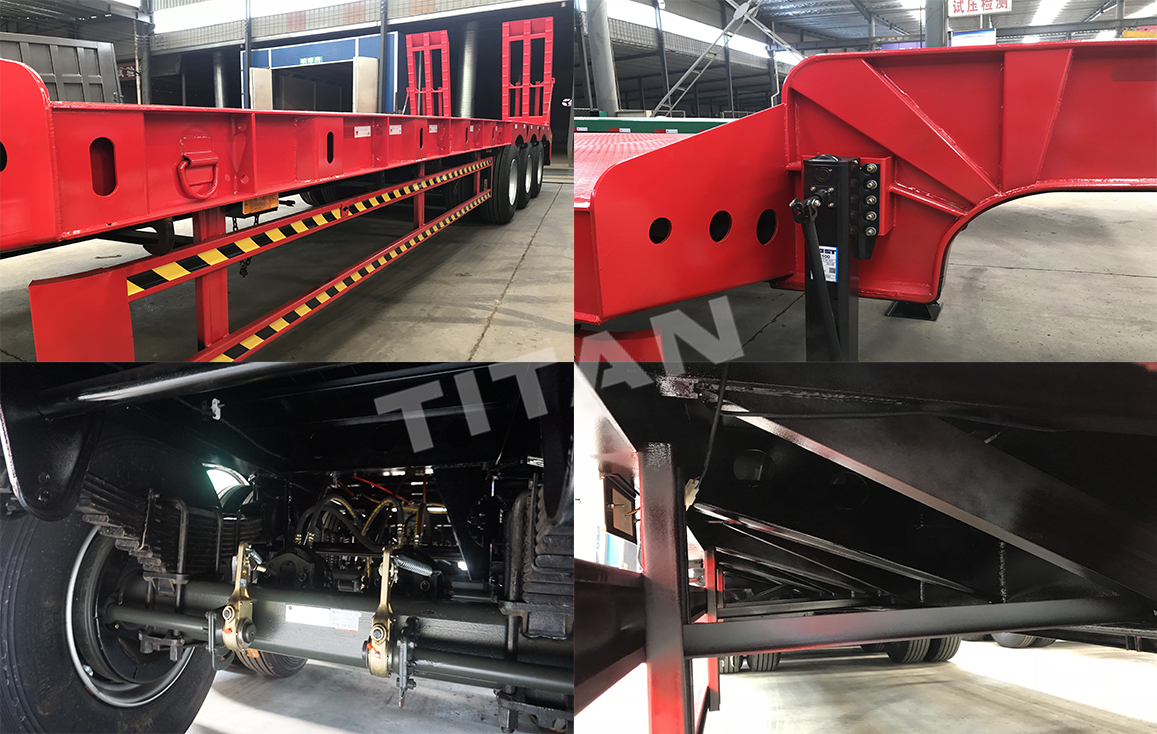 low bed trailer