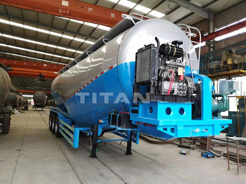 bulk cement tank trailer