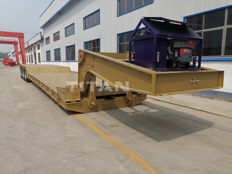 lowboy trailer