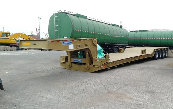 lowboy trailer