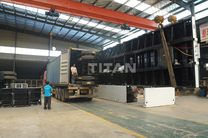 flatbed trailer