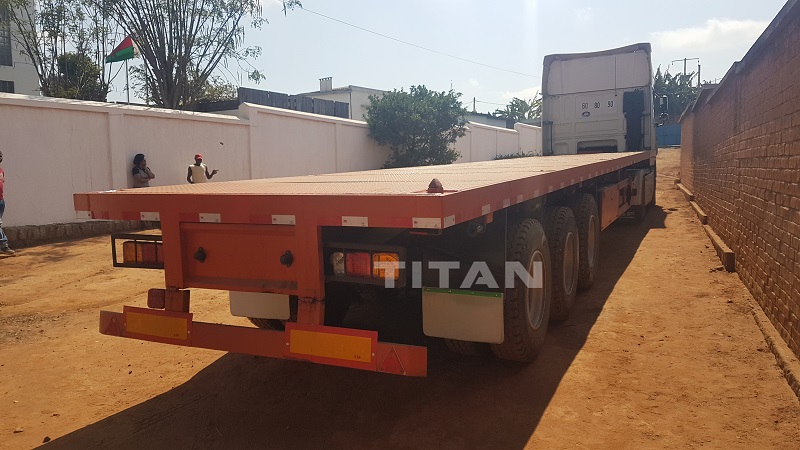 flatbed trailer