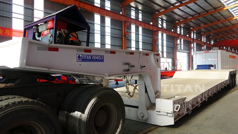lowboy trailer