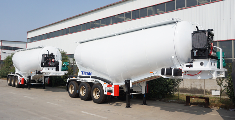 bulk cement tank trailer