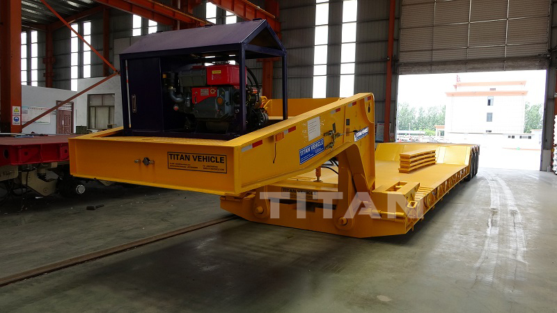 lowboy trailer