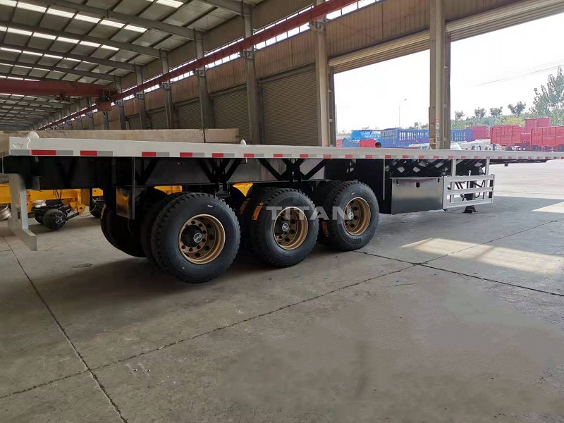 flatbed trailer