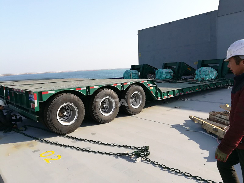 lowboy trailer