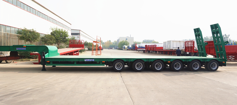 low bed trailer