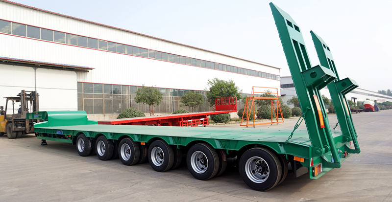 low bed trailer