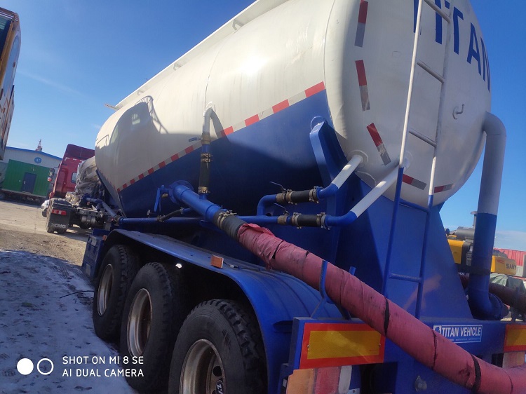 bulk cement tank trailer
