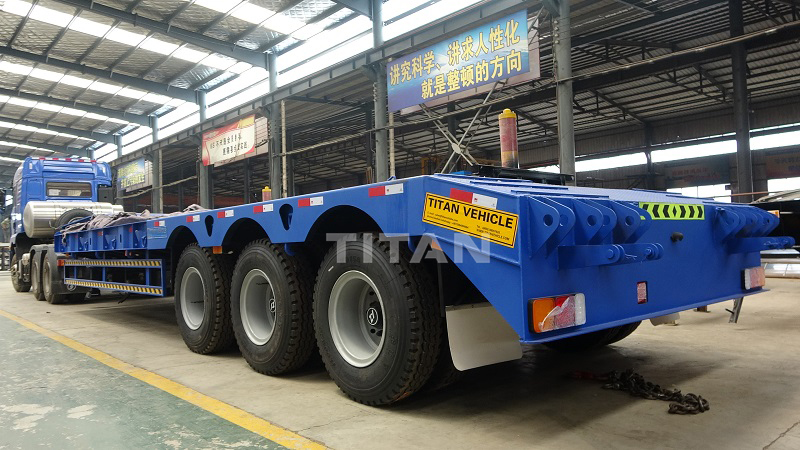 low bed trailer