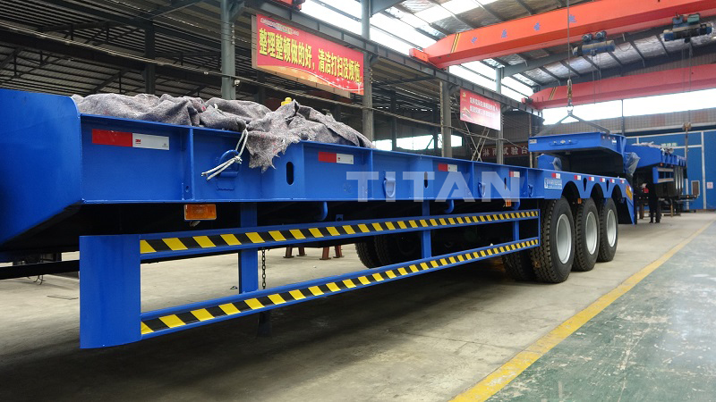 low bed trailer
