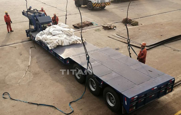 lowboy trailer