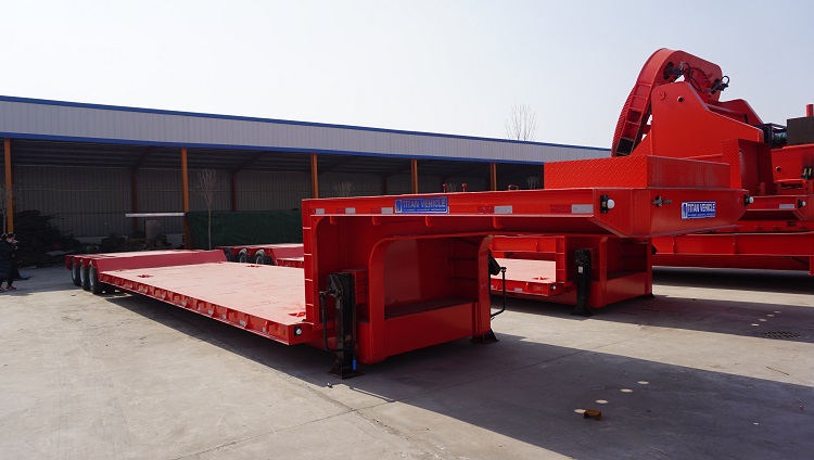 low loader trailer