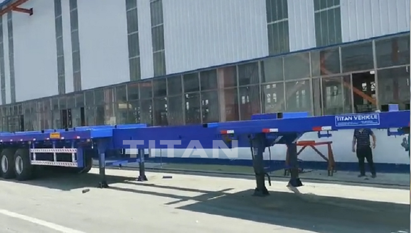 extendable flatbed trailer