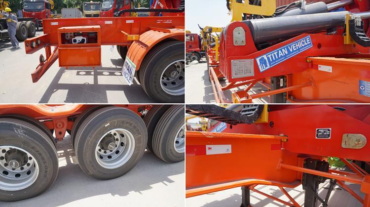 40 ft 37 Ton Side Loader Trailer for Sale In Djibouti
