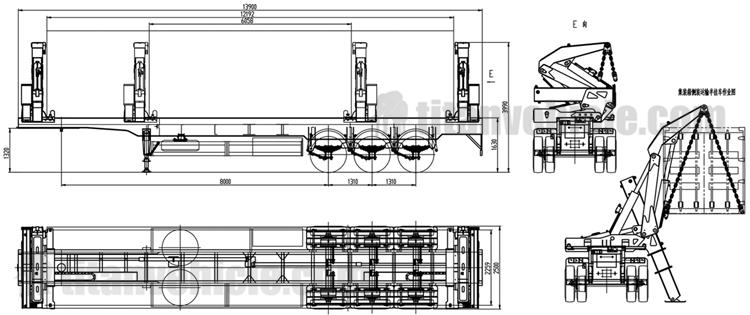 China 20/40Ft Container Side Loader for Sale In Guyana