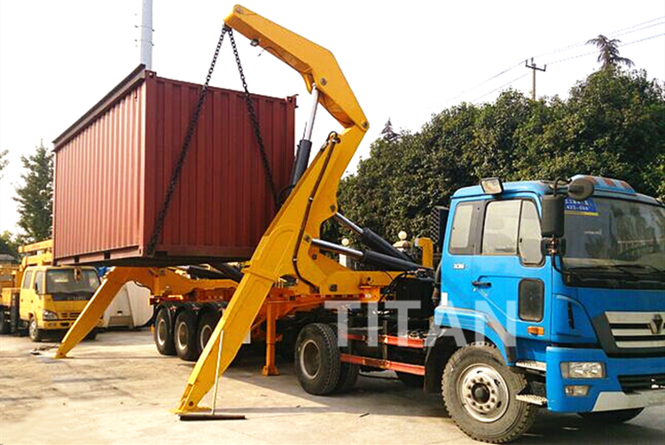 container side loader