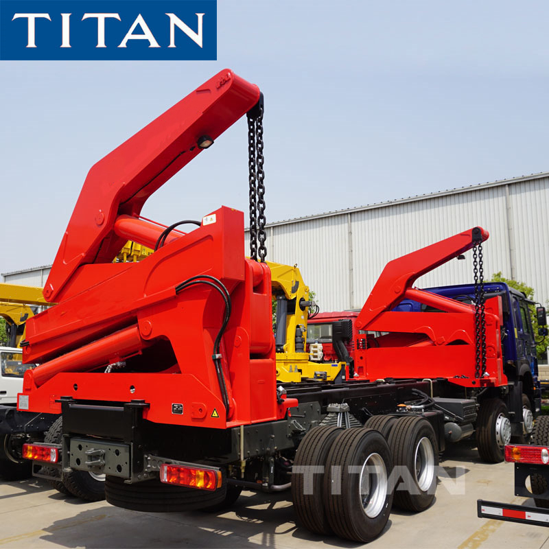 20ft side loader container truck
