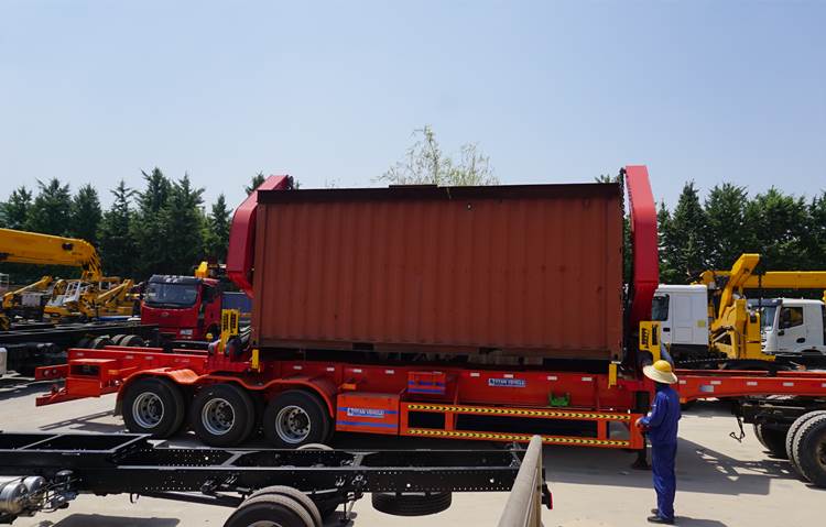 sidelifter container trailer