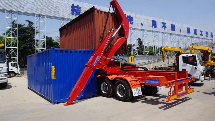 sidelifter container trailer
