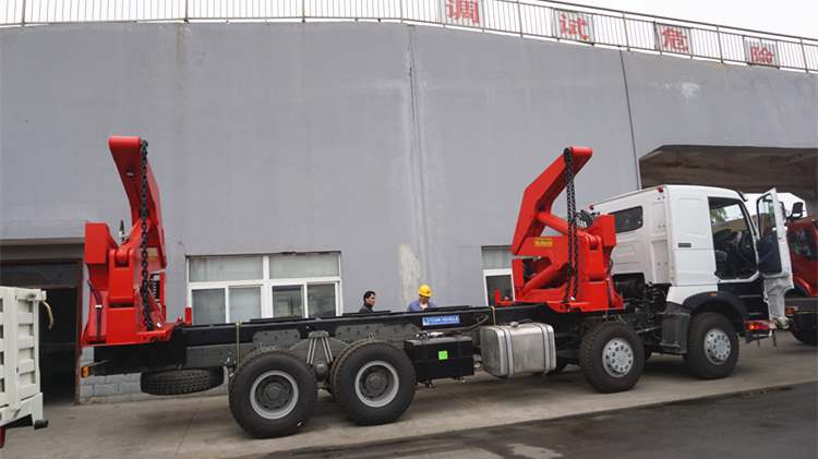 Side Loader Container Truck for Sale