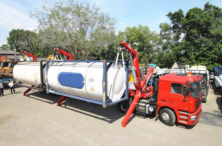 40ft Container Side Loader Semi Trailer