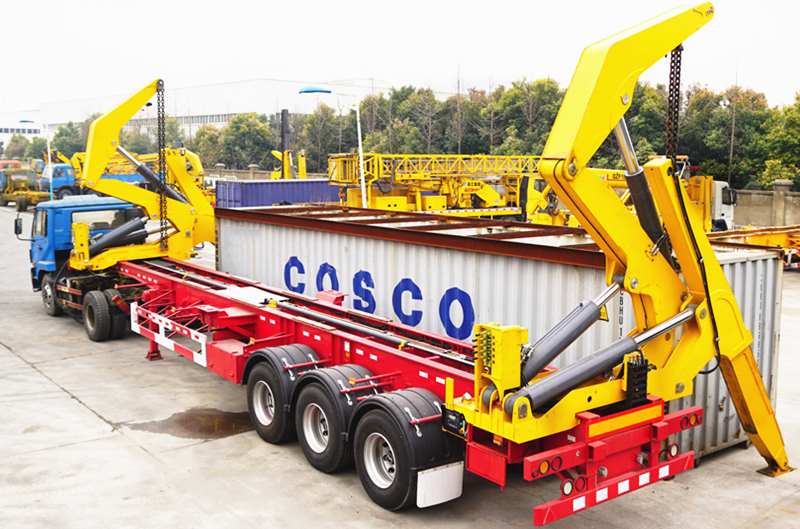 Side Loader Container Trailer Lifter