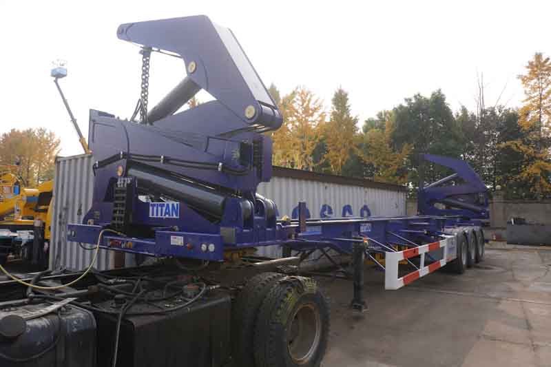 45 Ton 40ft Container Side Loader Semi Trailer