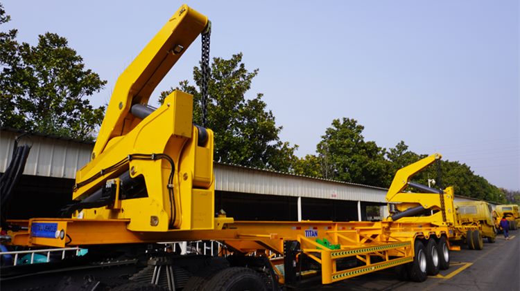 40ft Self Loading Container Trailer