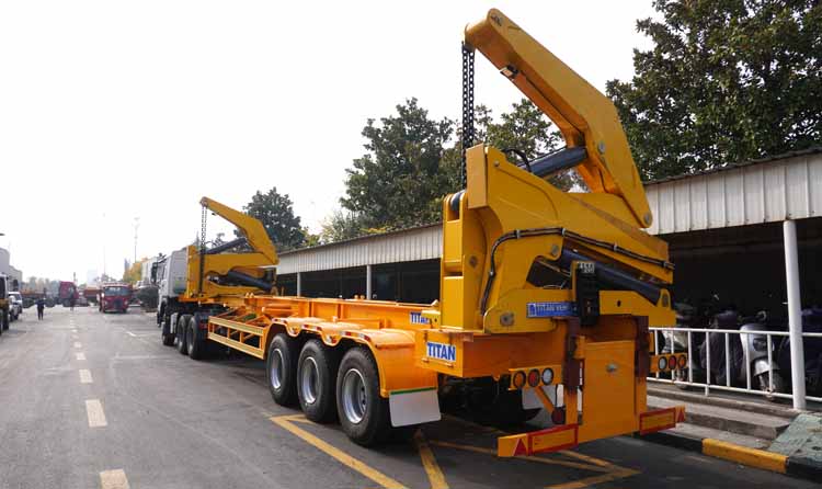 40ft Self Loading Container Trailer