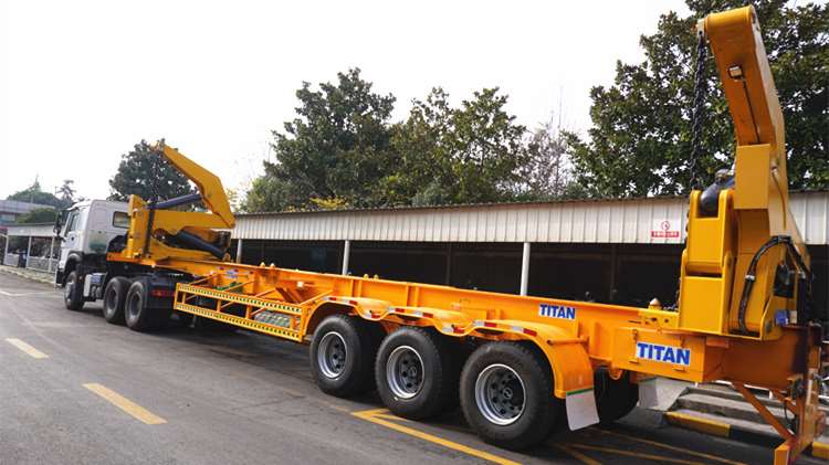 Self Loading Container Trailer