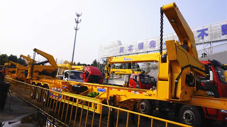 Self Loading Container Trailer