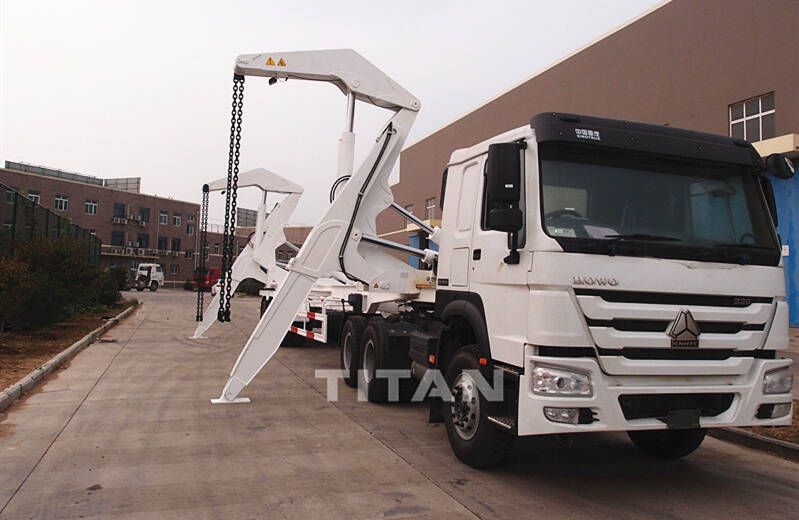 20/40Ft Side Loader Trailer Price Manufacturer
