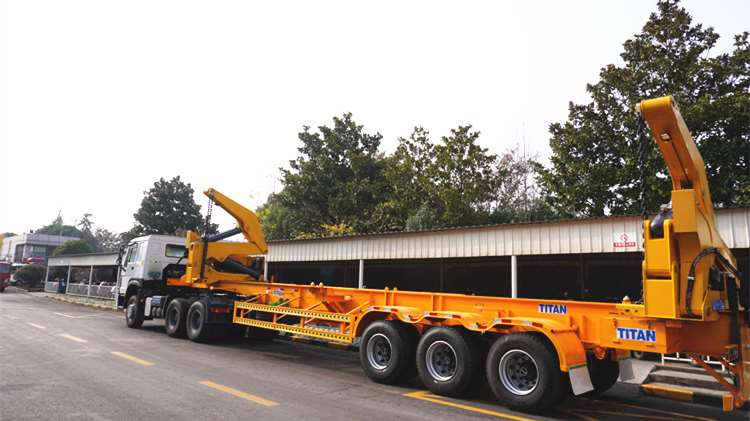 40ft Side Loader Container Trailer 